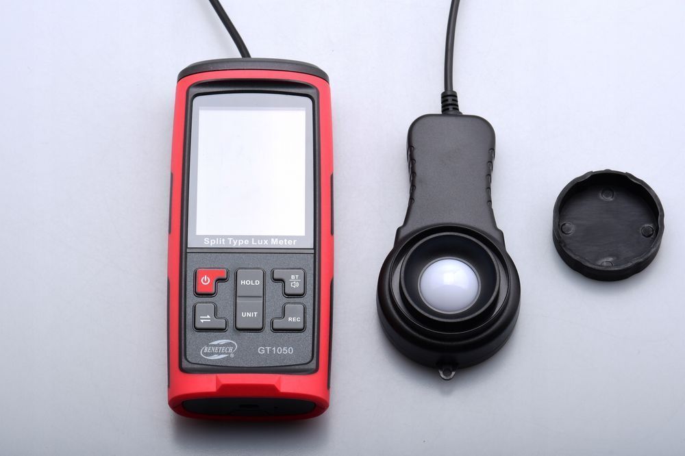 Luksomierz Światłomierz Miernik Natężenia Światła Luxometr Bluetooth