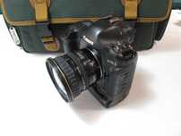 Canon 1DS Mark II (Fullframe) + lente estado geral conforme fotos
