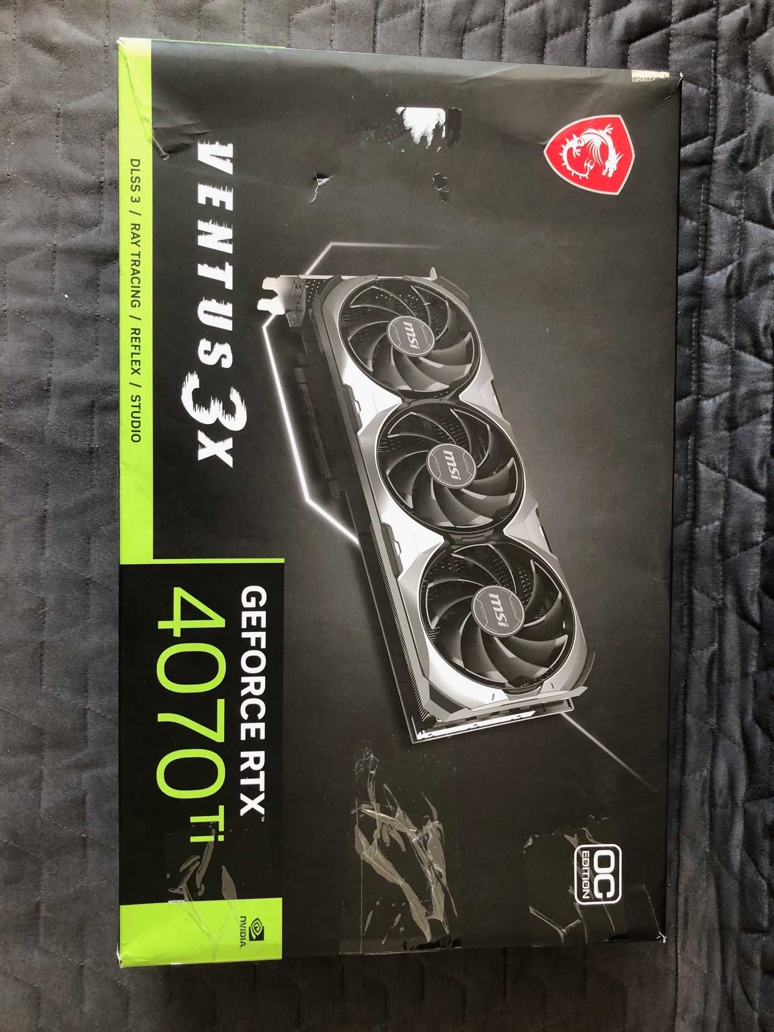 Karta graficzna MSI RTX 4070 Ti VENTUS 3X E OC 12GB