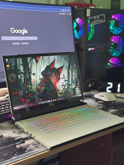 Ноутбук Dell Alienware M15 R3 RTX 2080 i7-10750H 300Ghz 32Ram