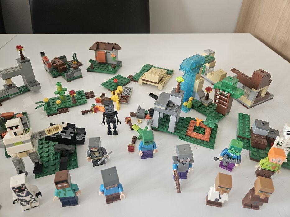 Klocki minecraft ludziki