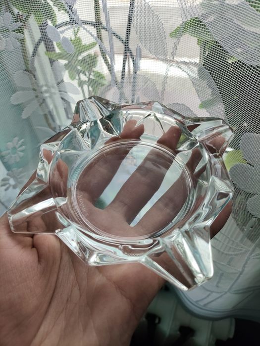 Popielniczka Art Deco Luminarc Durand Francja lata 70 PRL