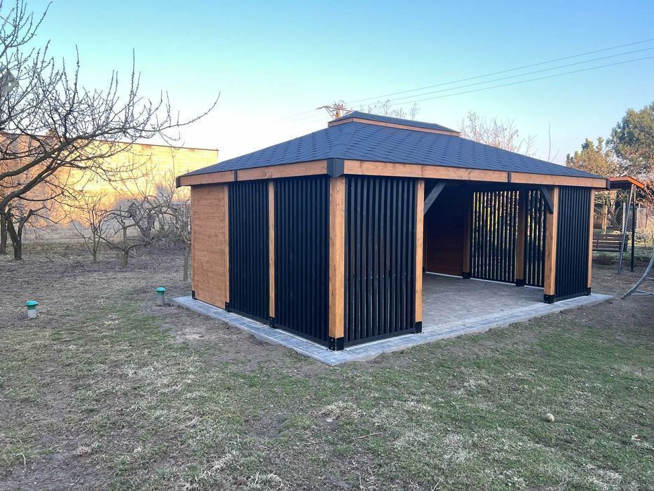 Altana altanka ogrodowa drewniana ,,Barcelona" 6x4m Hit !!!