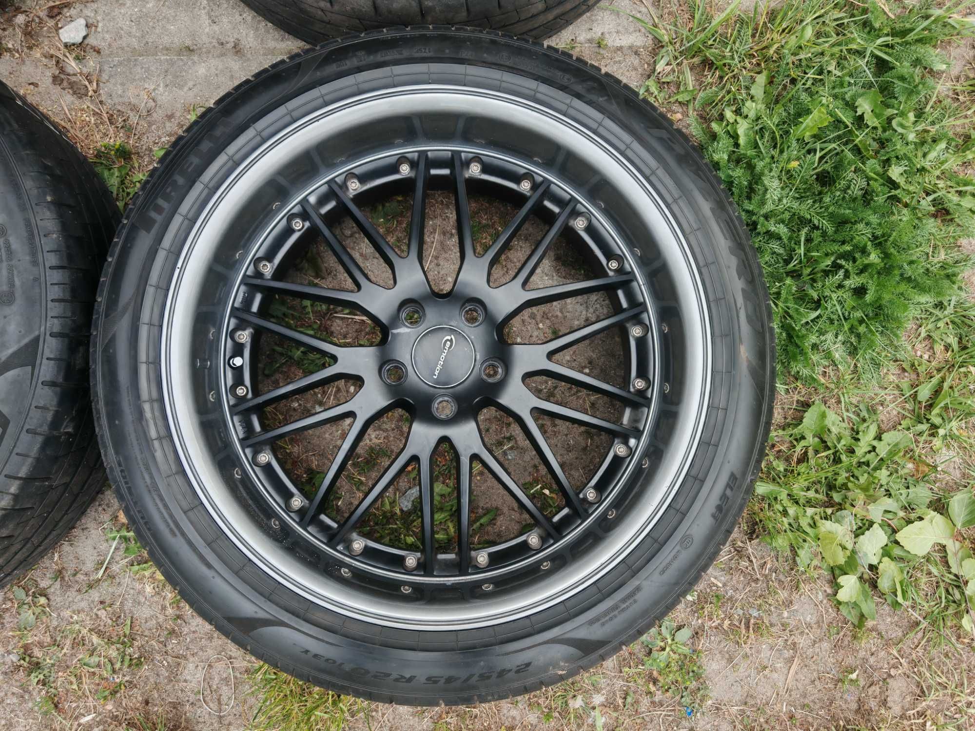 Felgi Hunter Wasabi 9.5JX20 + Opona Pirelli P Zero 245/45 R20  103Y