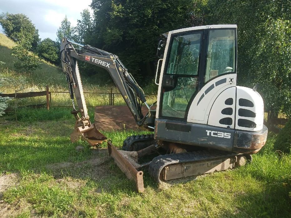 Terex TC35  Koparka gąsienicowa Terex TC35 3900MTH 2012r. jak JCB 8035, Bobcat E35