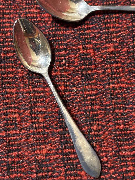 Okazja! Zestaw lyzeczek posrebrzanych, platerowanych z PRLu