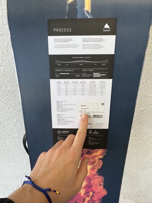 Сноуборд Burton Process 157