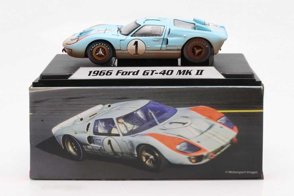 1:18 Shelby Collectibles Ford GT40 MK II #1 24h LeMans 1966 (dirty)