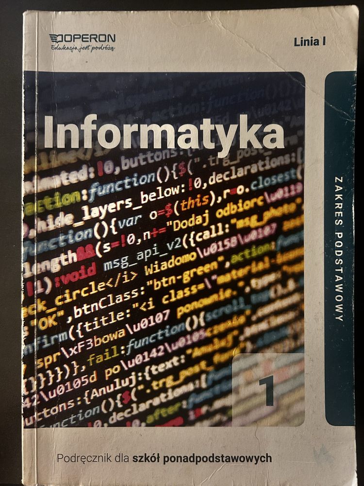 informatyka- podrecznik zakres podstawowy operon