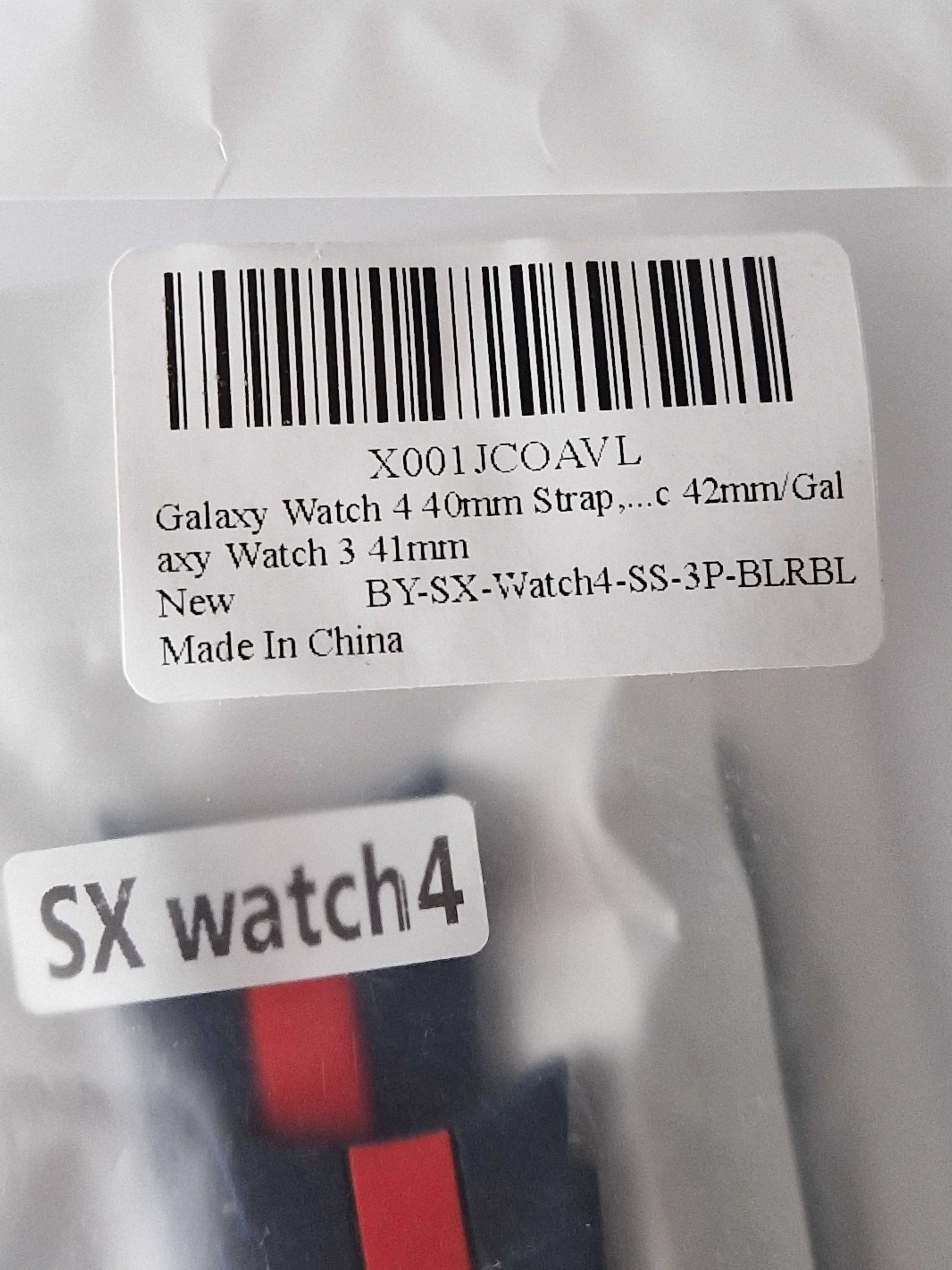 Zestaw 3 pasków do smartwatcha, Galaxy Watch 4, Galaxy Watch 3, nowe