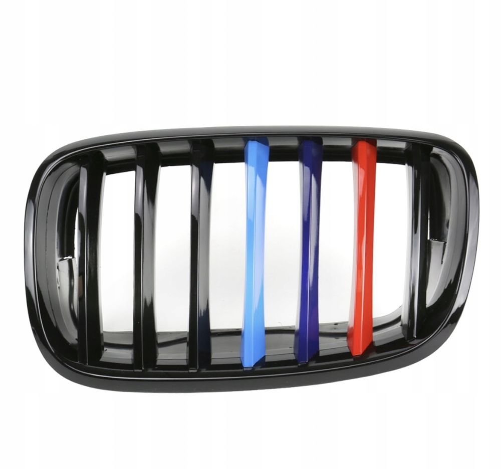 Grill Nerki do BMW X5 E70 X6 E71 M-kolor czarny połysk black glossy