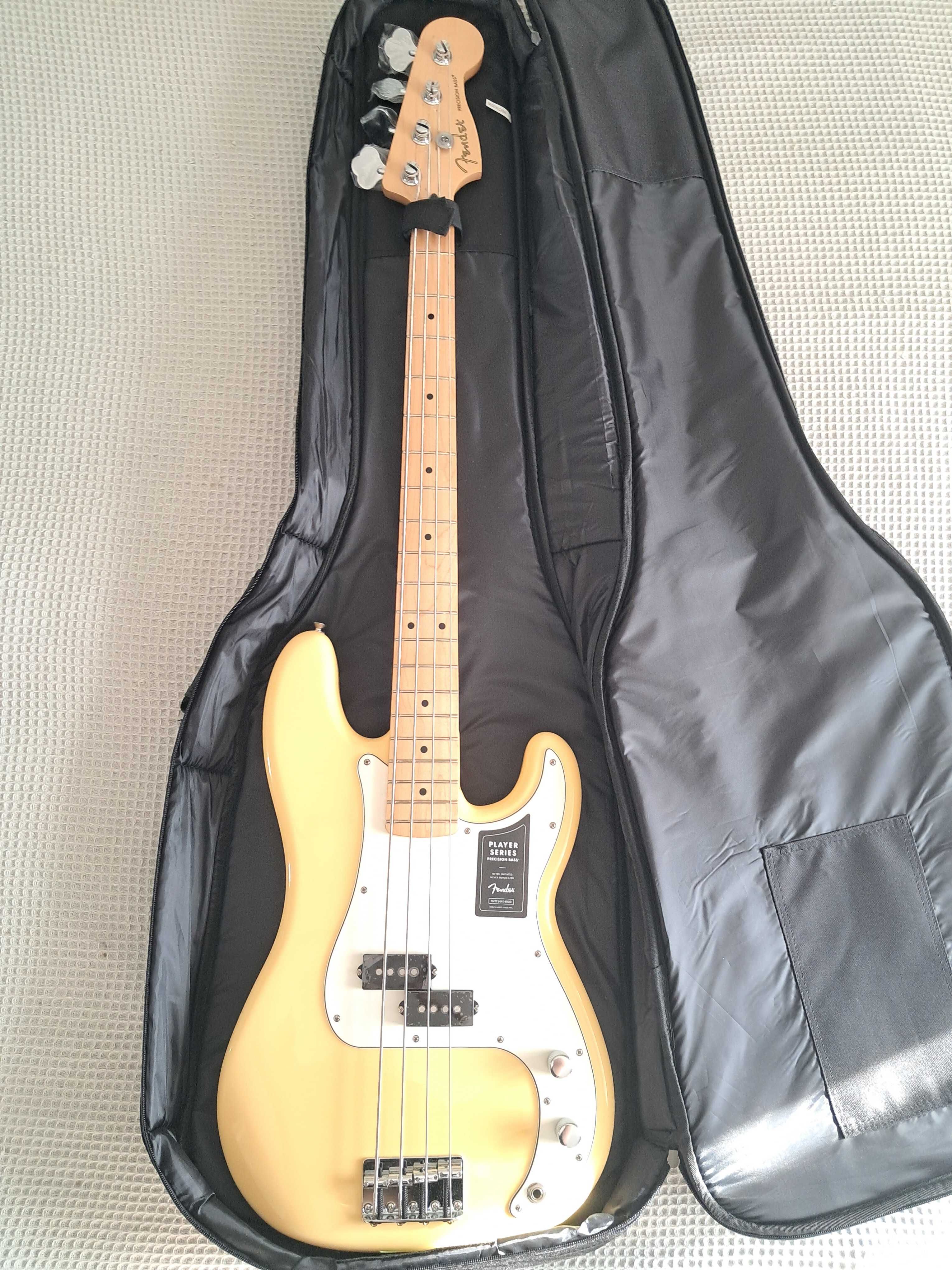 Sprzedam gitarę basową Fender Player Precision Bass MN BCR