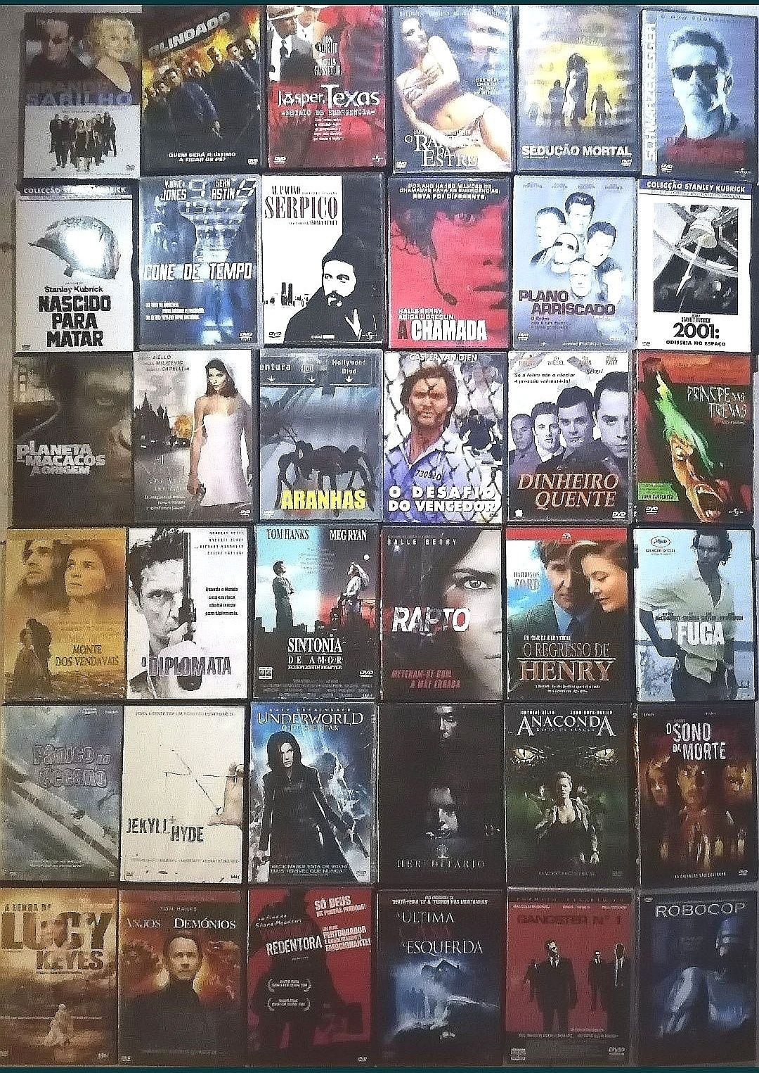 LOTE 182 BLU-RAY's + DVD's Originais: filmes, documentários, musicais