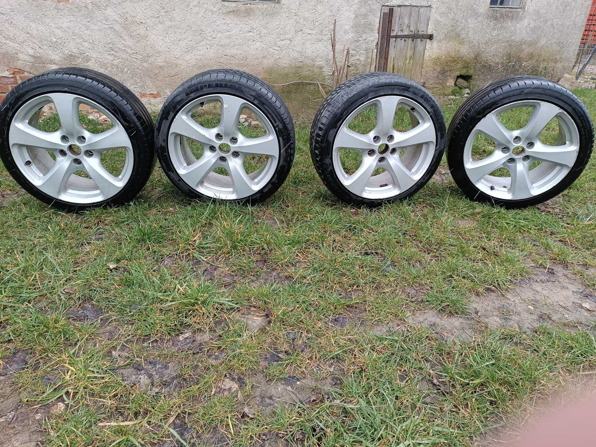 Alufelgi 18  5 ×110 z oponami235/40/18 imperial ecosport 2   2020r.