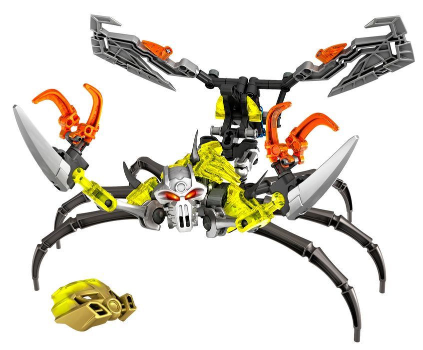 LEGO BIONICLE 70794 Czaszkowy skorpion Używane Robot Zestaw Komplet