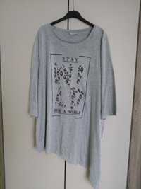 Asymetryczna tunika oversize od XL do X XL