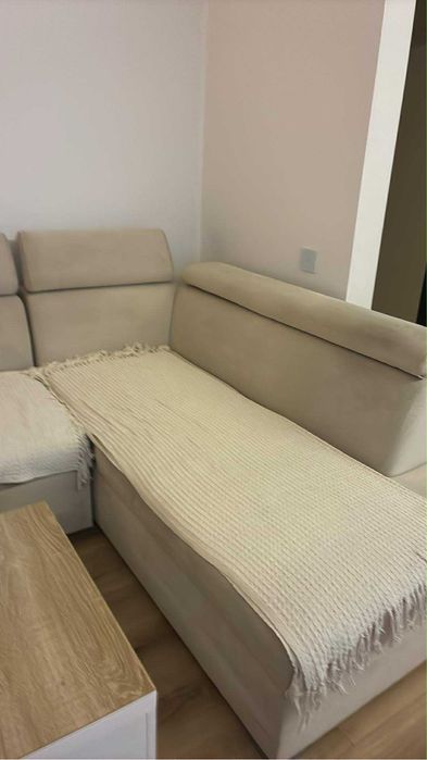 Kanapa narożna, rozkladana