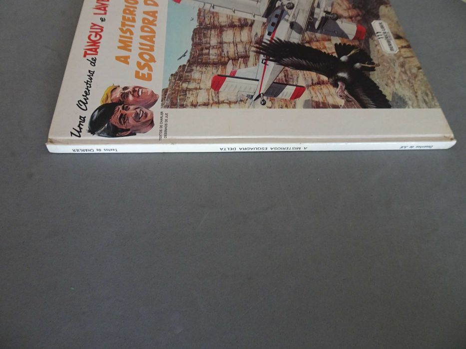 Livro - Uma aventura de Tanguy e Laverdure A Misteriosa esquadra delta