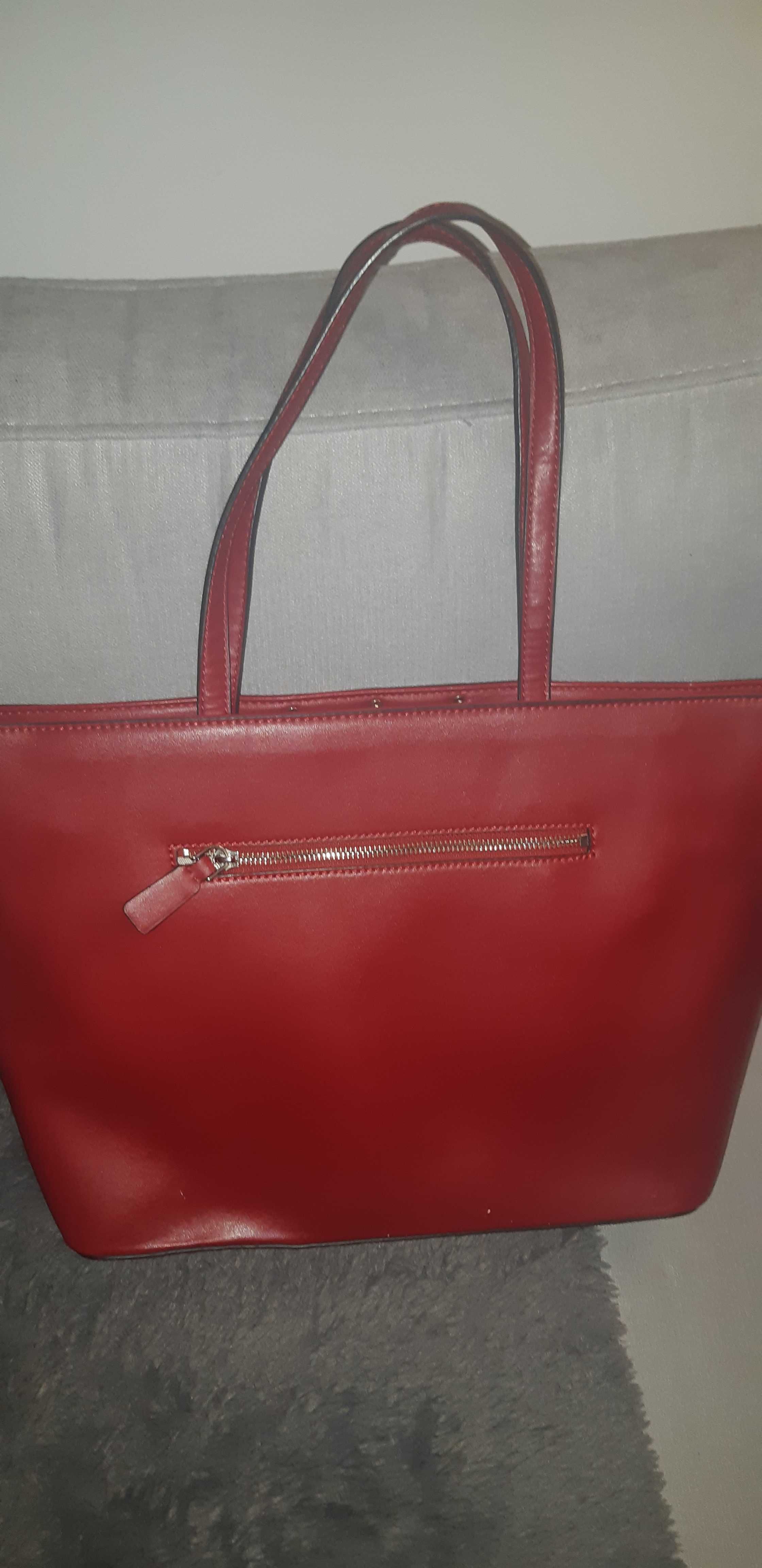 Torebka czerwona Guess