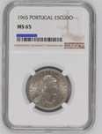 Moeda Escudo Certificada pela NGC
