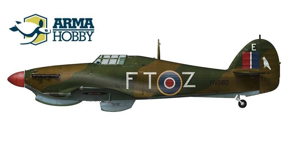 Arma Hobby 70035 Hurricane Mk. II c Expert set 1/72 model do sklejania