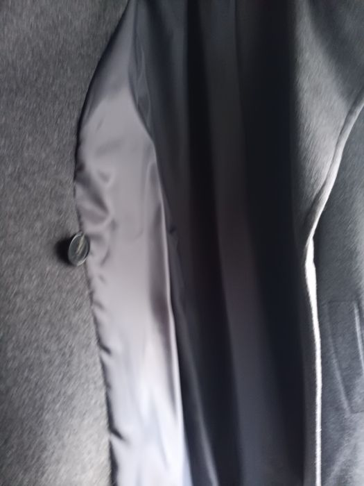 Sobretudo de caxemira e lã