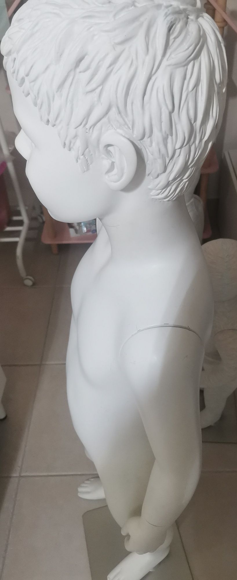 Manequim Para roupa 7/8 anos. Manequim em ótimo estado