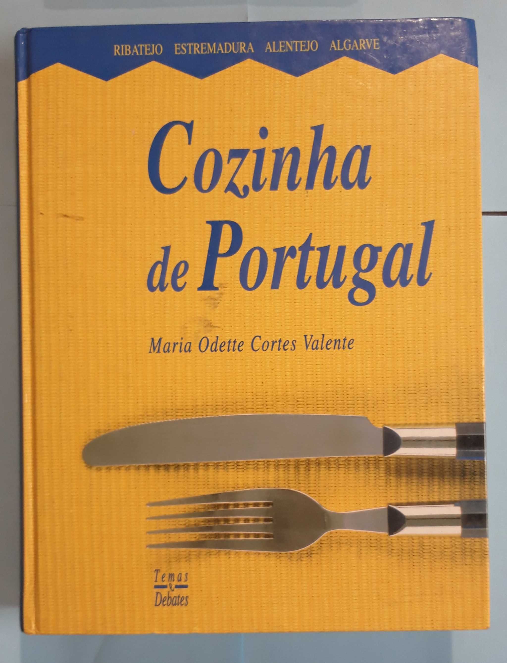 Livro - Cozinha de Portugal: Ribatejo/Estremadura/Alentejo/Algarve VSO