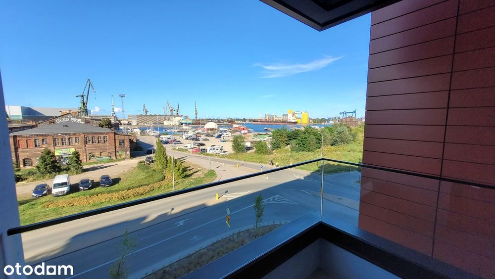 Apartament 2-pok. 33 m² z balkonem i widokiem na wodę – DOKI, Gdańsk!