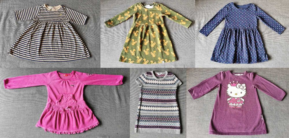 Zestaw 70 szt. wiosna 86/92 i 92 Tuszyte C&A Reserved Disney Lupilu