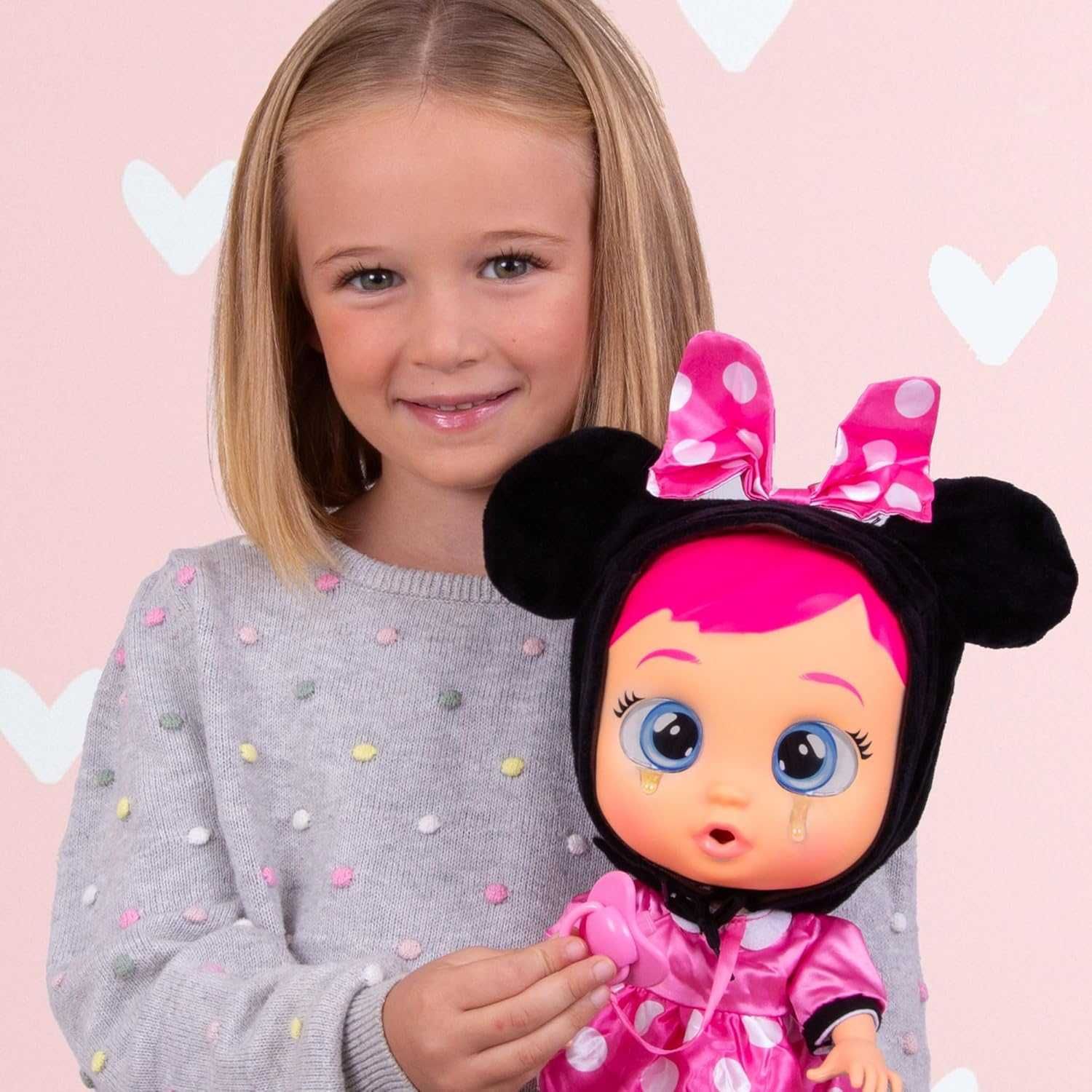 Лялька Cry Babies Disney Minnie Mouse Край Беби Дисней Мінні Маус