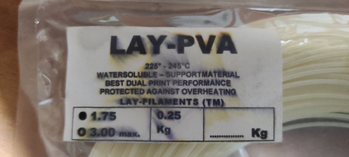 Filamento Laya-pva 250g