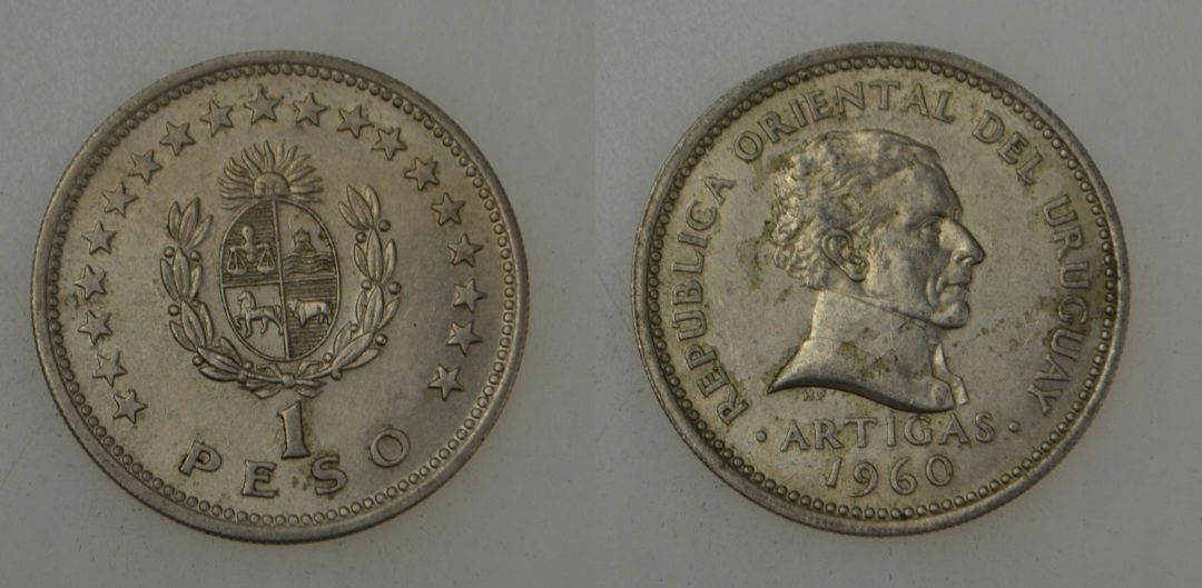Urugwaj - 1 Peso 1960 rok moneta