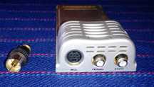 PCMCIA Tuner TV/FM Medion LR - 502N TFA TV/FM + grabber + kable A/V