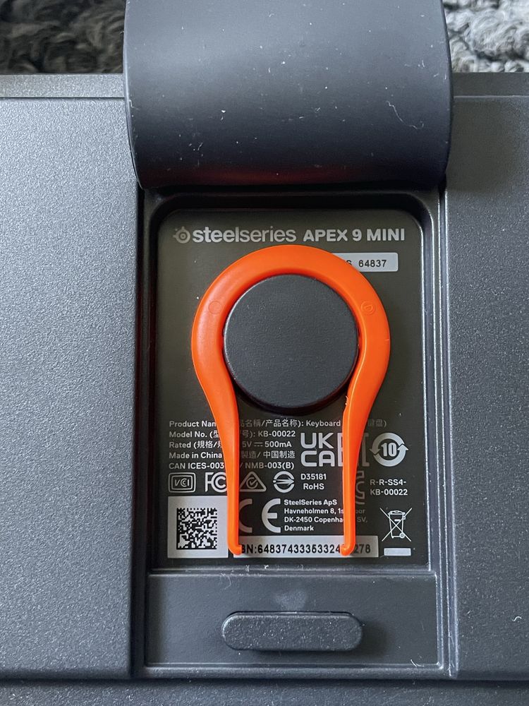 Klawiatura mechaniczna steelseries apex 9 mini