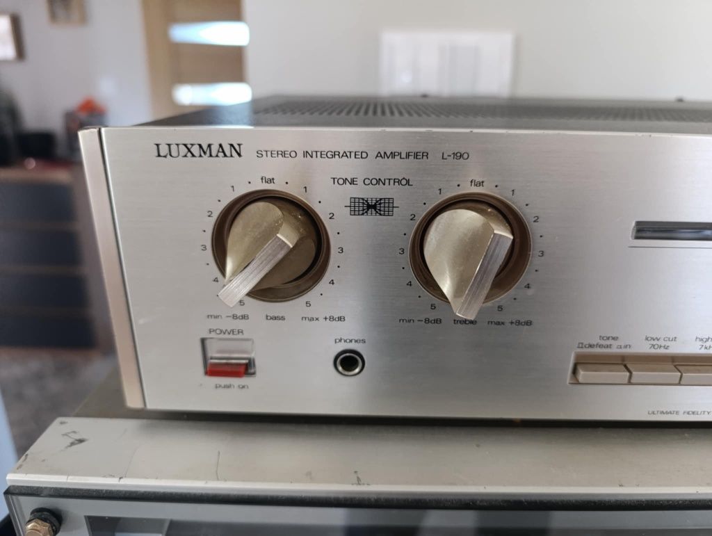 Luxman L190 wzmacniacz audio vintage