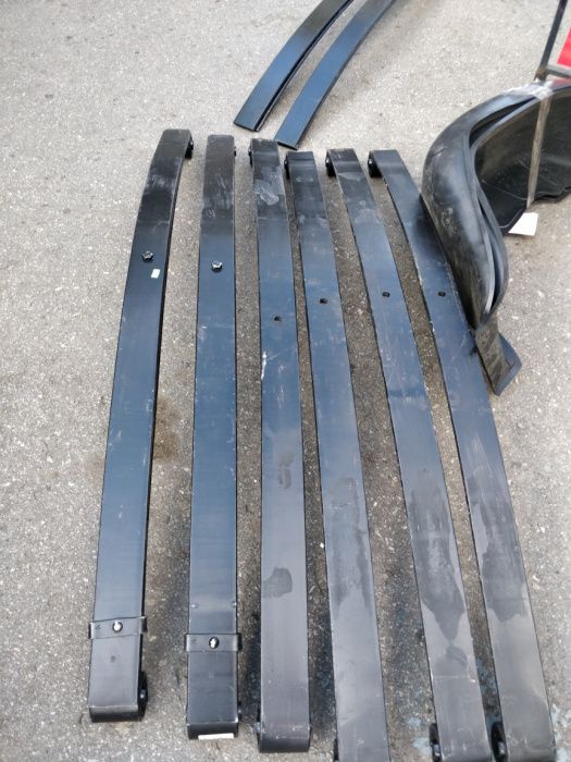 Лист рессоры №2 задней ГАЗЕЛЬ СОБОЛЬ 2-х лист. с хомутами