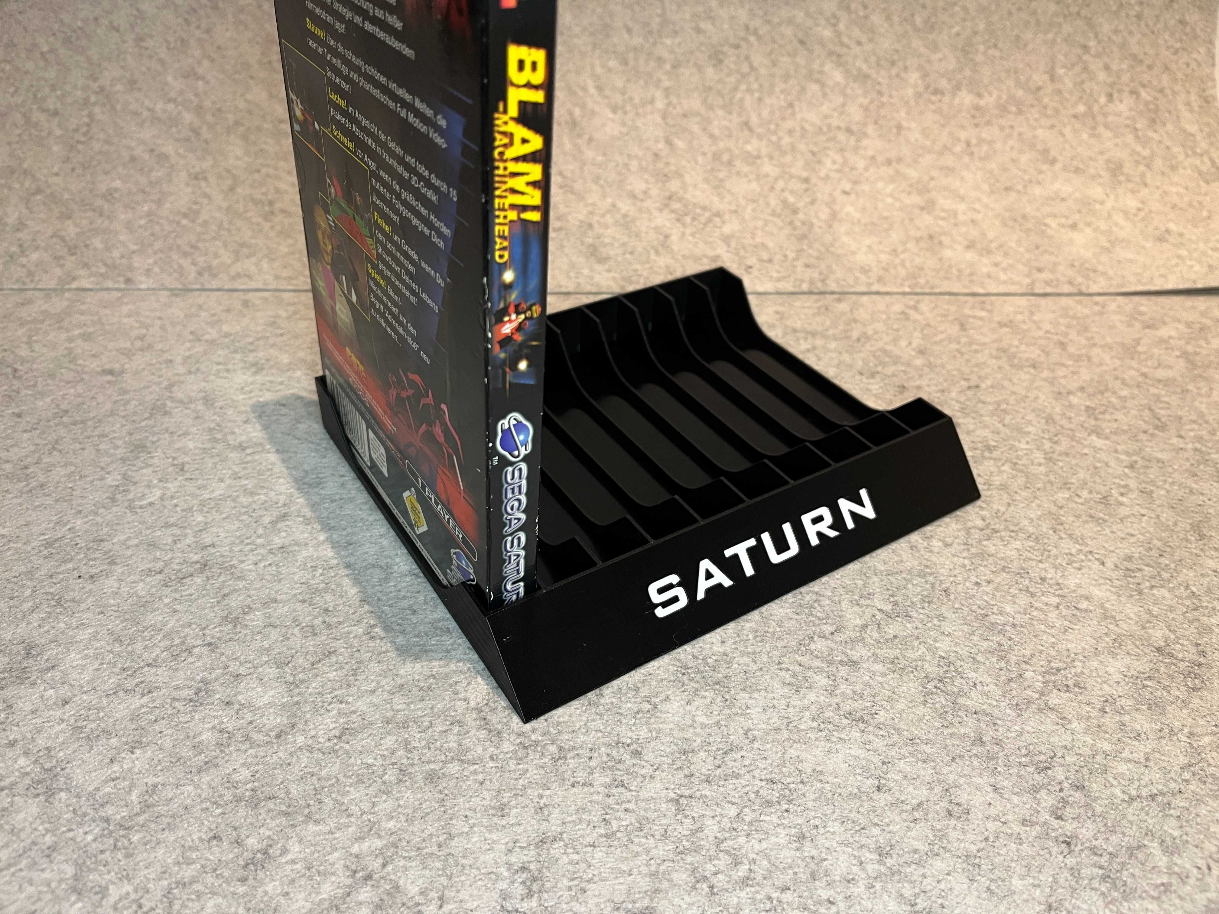 Stojak podstawka na gry do konsoli Sega Saturn