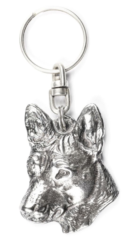 Basenji brelok do kluczy posrebrzany Art-Dog