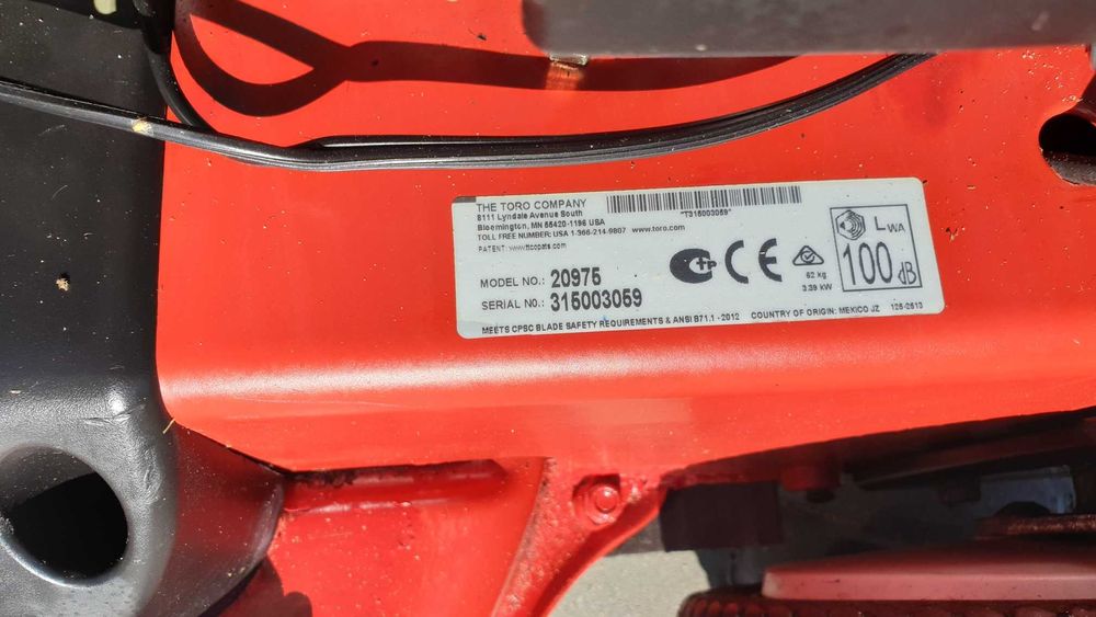 Kosiarka Toro TimeMaster 20975 briggs 875