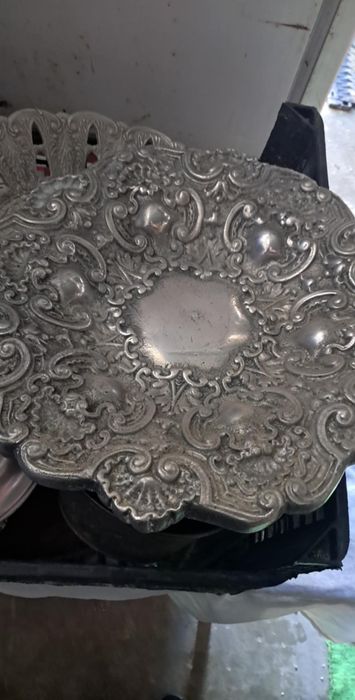 Prato grande em prata