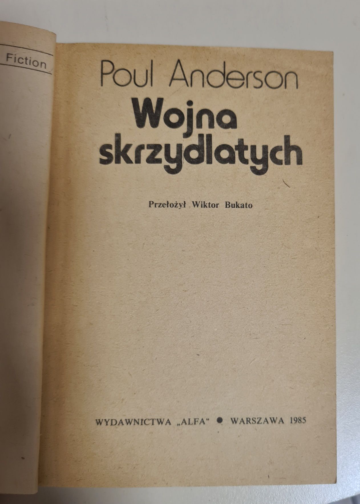 Wojna skrzydlatych-Poul Anderson