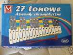 27 tonowe dzwonko chromatyczne cymbałki
