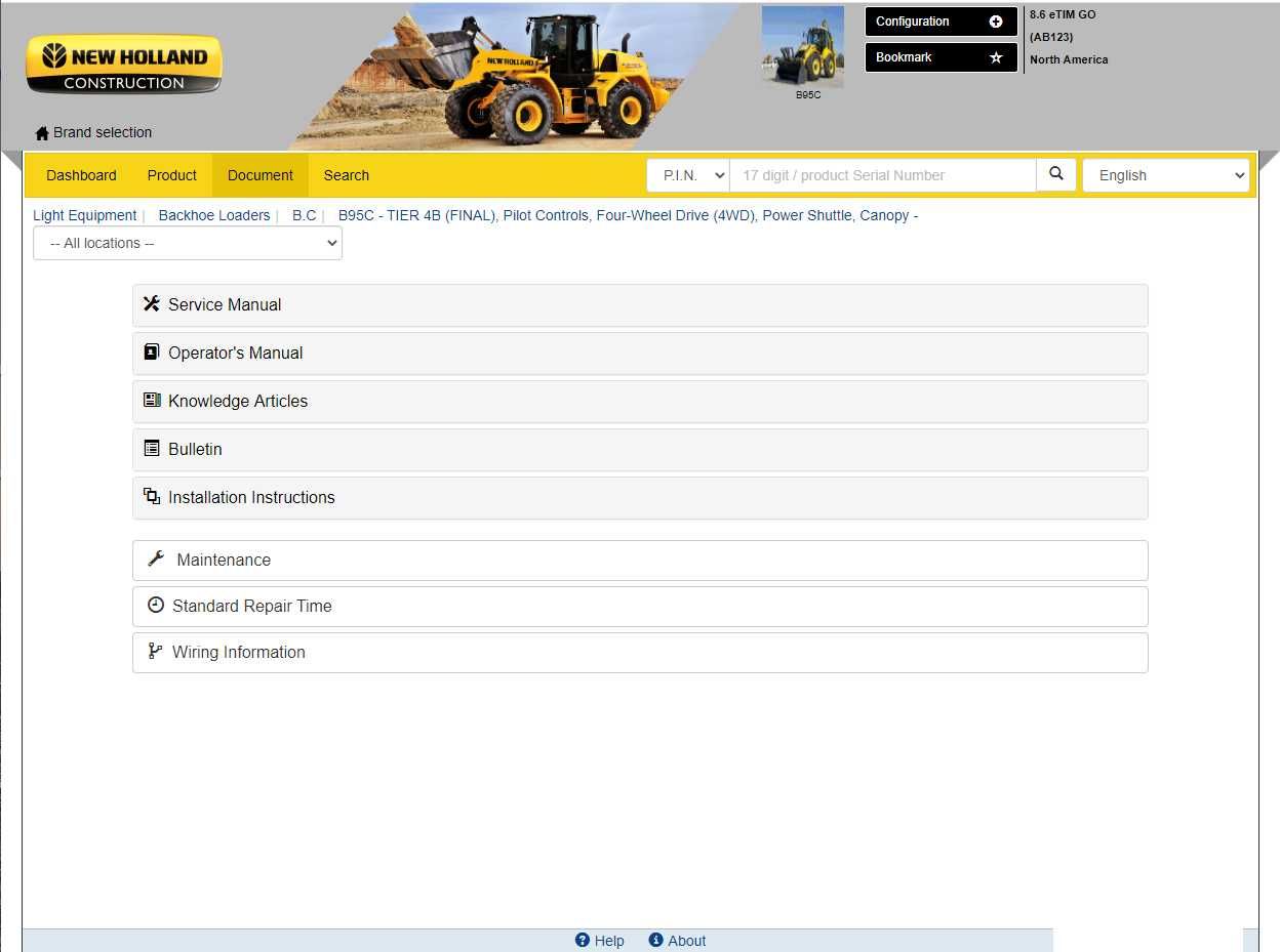 PLKatalog części Schematy 2023 CNH CASE NEW HOLLAND