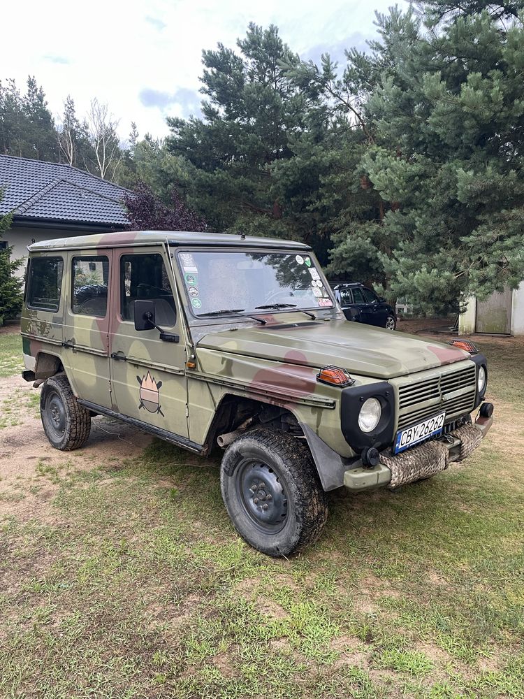 Mercedes G klasa 230GE wojskowy Puch, 9cio osobowy, automat, benzyna