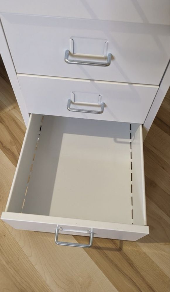 Komoda na kółkach, biały,  28x69 cm IKEA