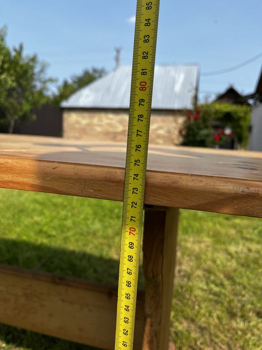 Деревʼяний стіл 2,1 м