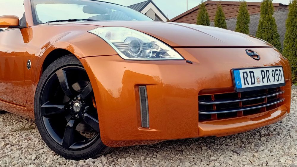 Nissan 350 Z NISSAN 350Z 3.5 V6 280KM Cabrio, 115TKm. Automat! Orange Pearl! 2006