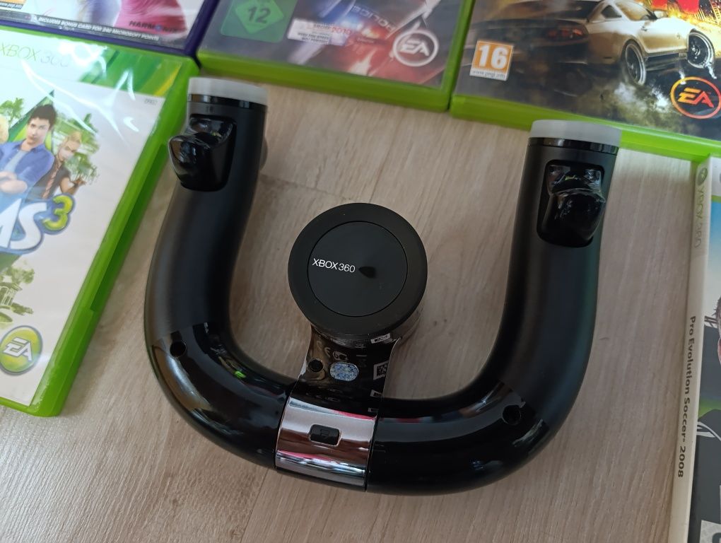 Gry na XBOX 360 / Kierownica Wireless Speed Wheel * wysyłka