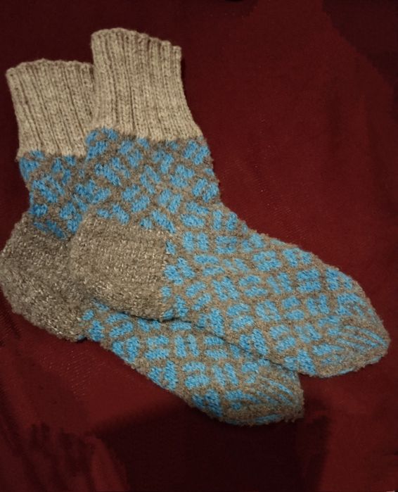 шкарпетки жіночі в'язані 38-39 розмір